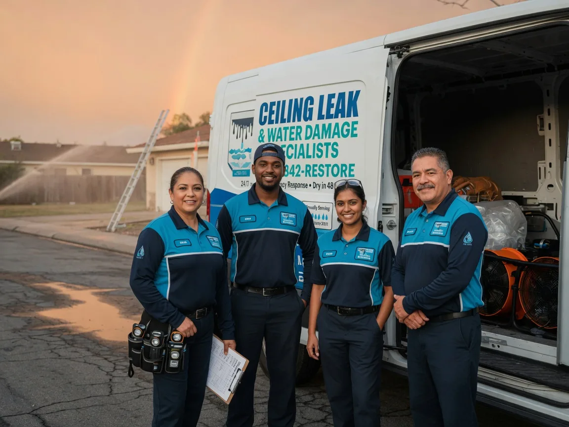 Ceiling Leak Cleanup company in Butte Des Morts, WI