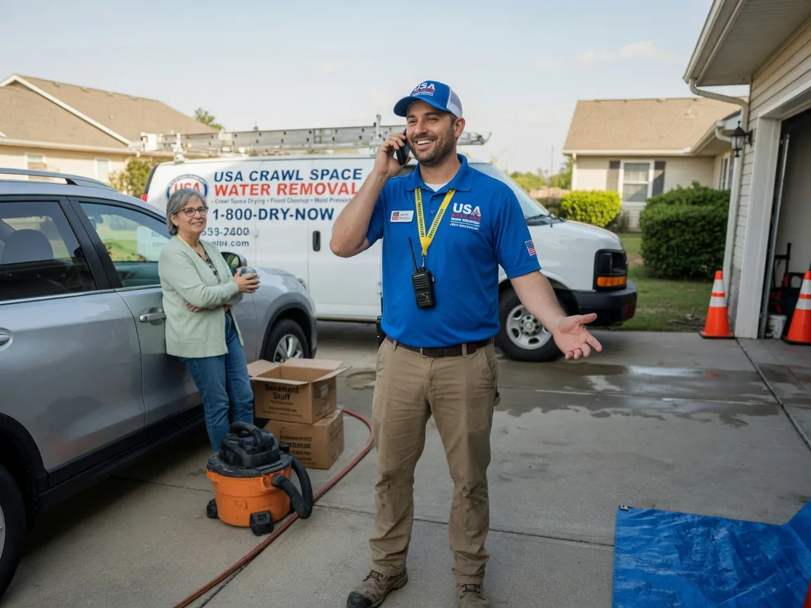 Crawl Space Water Removal Butte Des Morts, WI FAQs